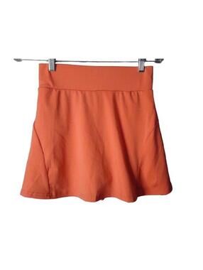 Werena Coral Pleated Skort Skirt Tennis Golf w/ Zip Pocket Womens Size S New